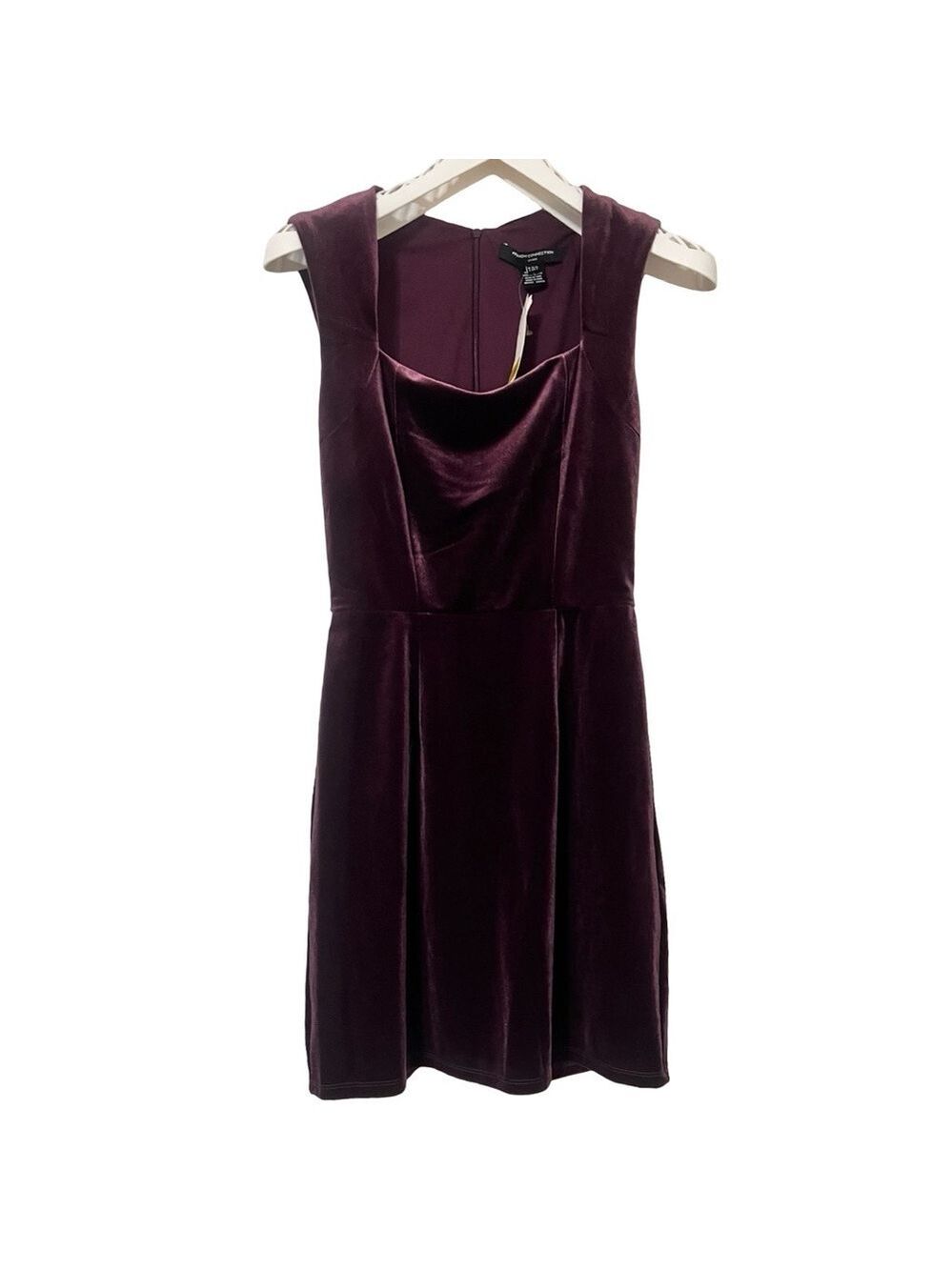 NWT $188 Bardot Velvet Square Neck Cocktail Dress Size [Multiple Sizes] - Picture 6 of 10